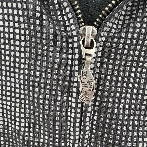 Vans Off The Wall Zip-Up Hoodie Jacket Vintage Rare - Picture 6 of 7